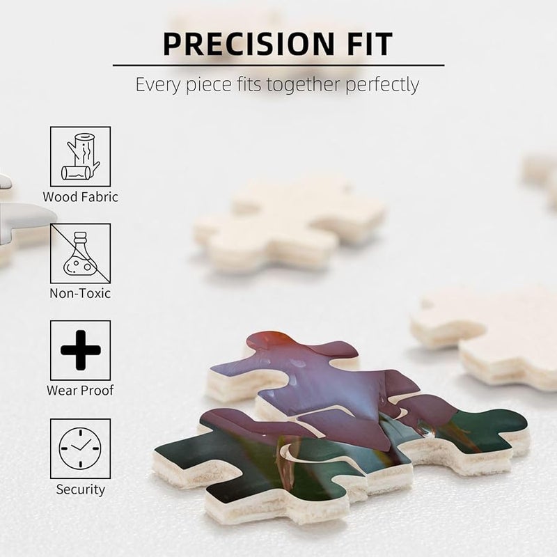 لغز الورود المزهرة 500 قطعة للكبار ديكور المنزل 20.4 × 15 بوصة - Image 5